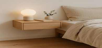 Floating bedside tables: Modern, practical, and stylish