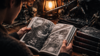 What is the story behind the manga Berserk?