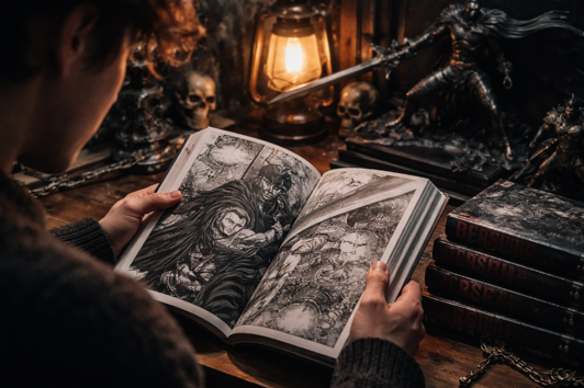 What is the story behind the manga Berserk?